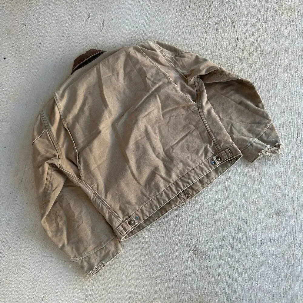 Carhartt J97 CML brown detroit work wear jacket - Picture 6 of 8